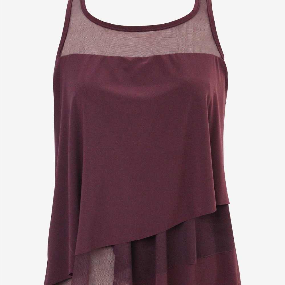 Miraclesuit Plus Size Mirage Tankini Top size 18W